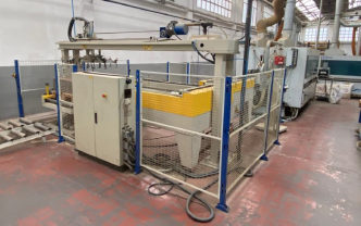 Ligne complète de travail du bois HOMAG OPTIMAT FRP225/7/10PL/L + HOMAG OPTIMAT FRP226/5/5PL/Q