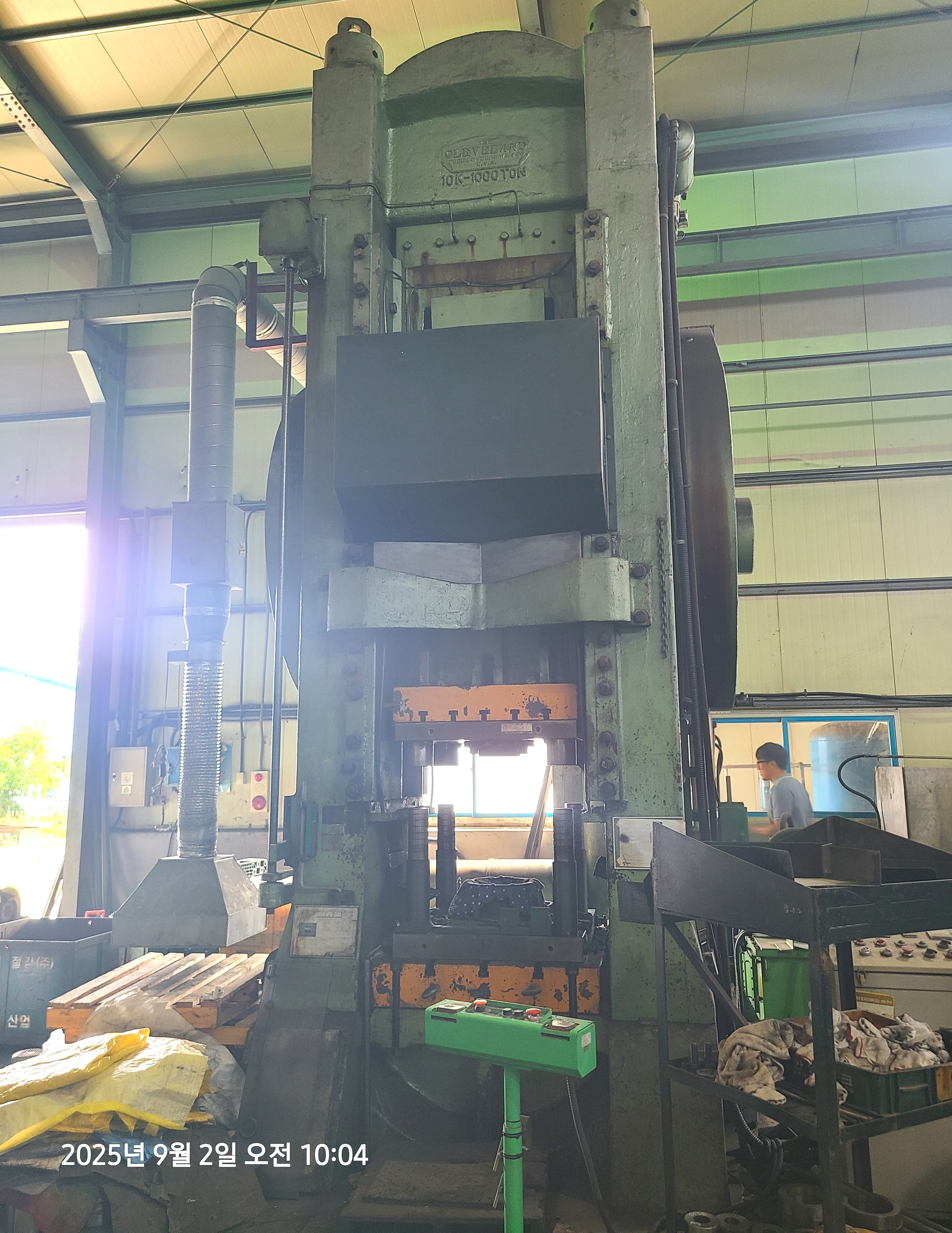 Presse Cleveland Capacity : 1000 tons
