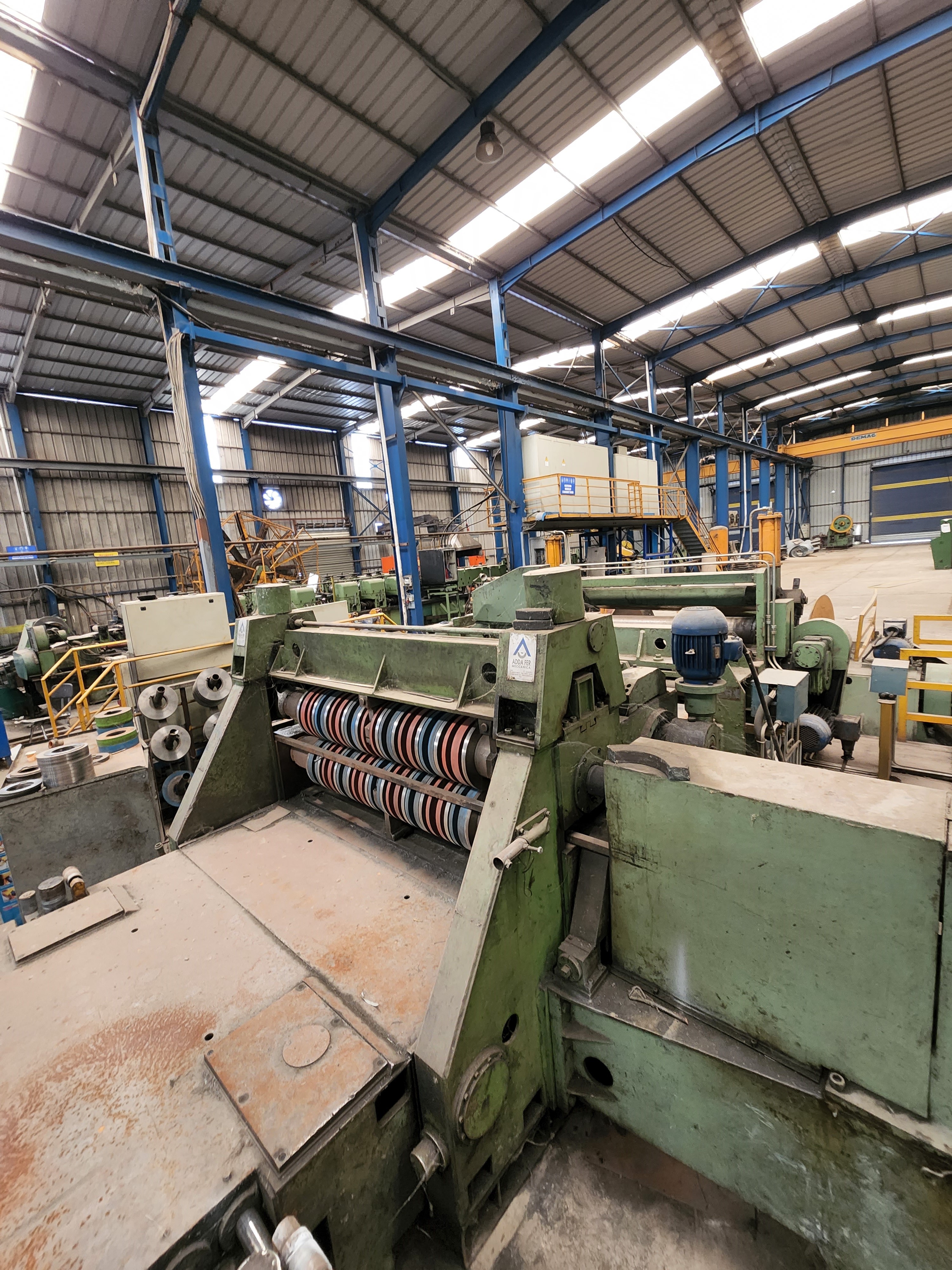 Ligne de refendage ADDA FER MECHANICCA SM-18 Faible nombre d'heures