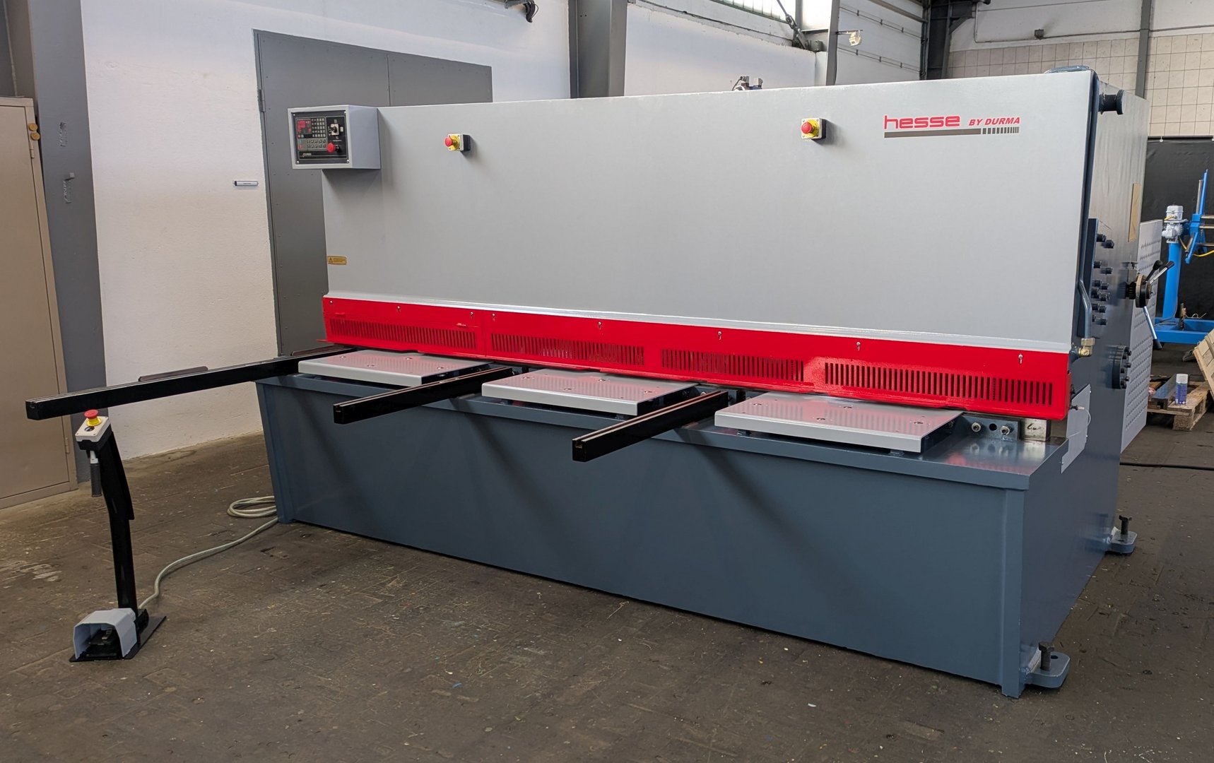 Cisaille guillotine hydraulique HESSE by DURMA DHGM 3010