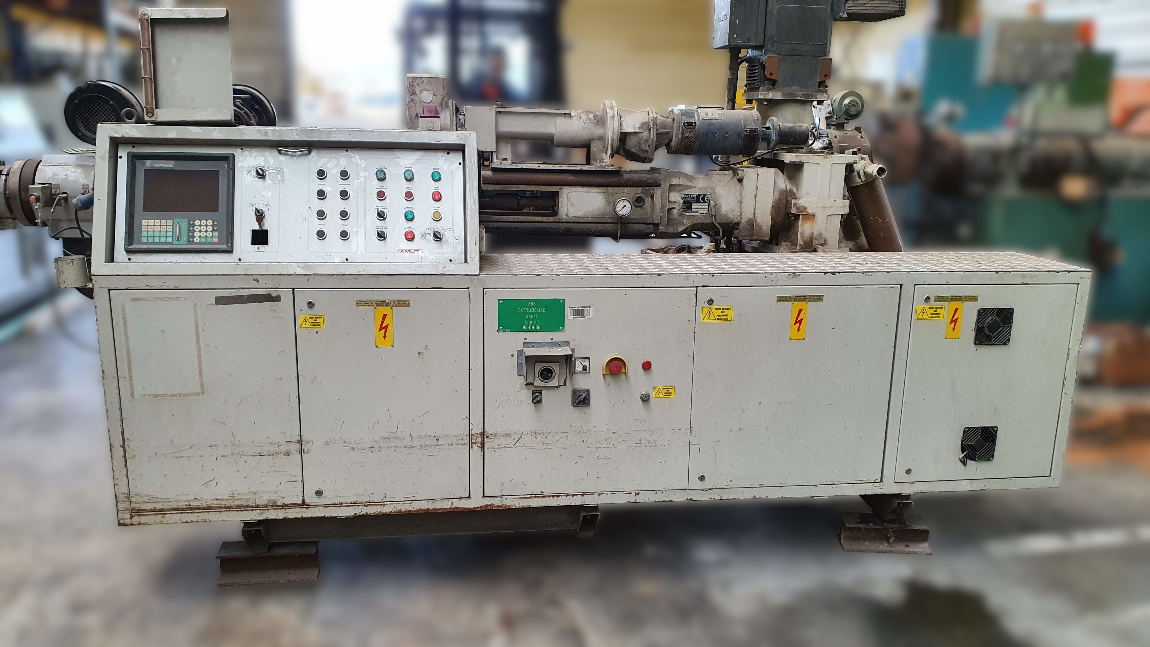 Extrudeuse bivis AMUT QUADRO