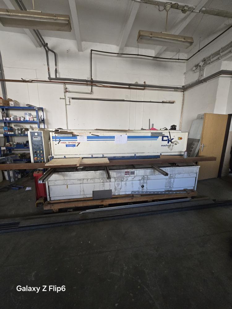 Cisaille guillotine hydraulique BAYKAL HGL 3100x6 Hot deal