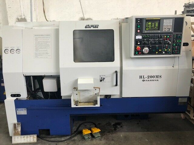 HANWHA HL 200MS tour motorisé CNC d'occasion