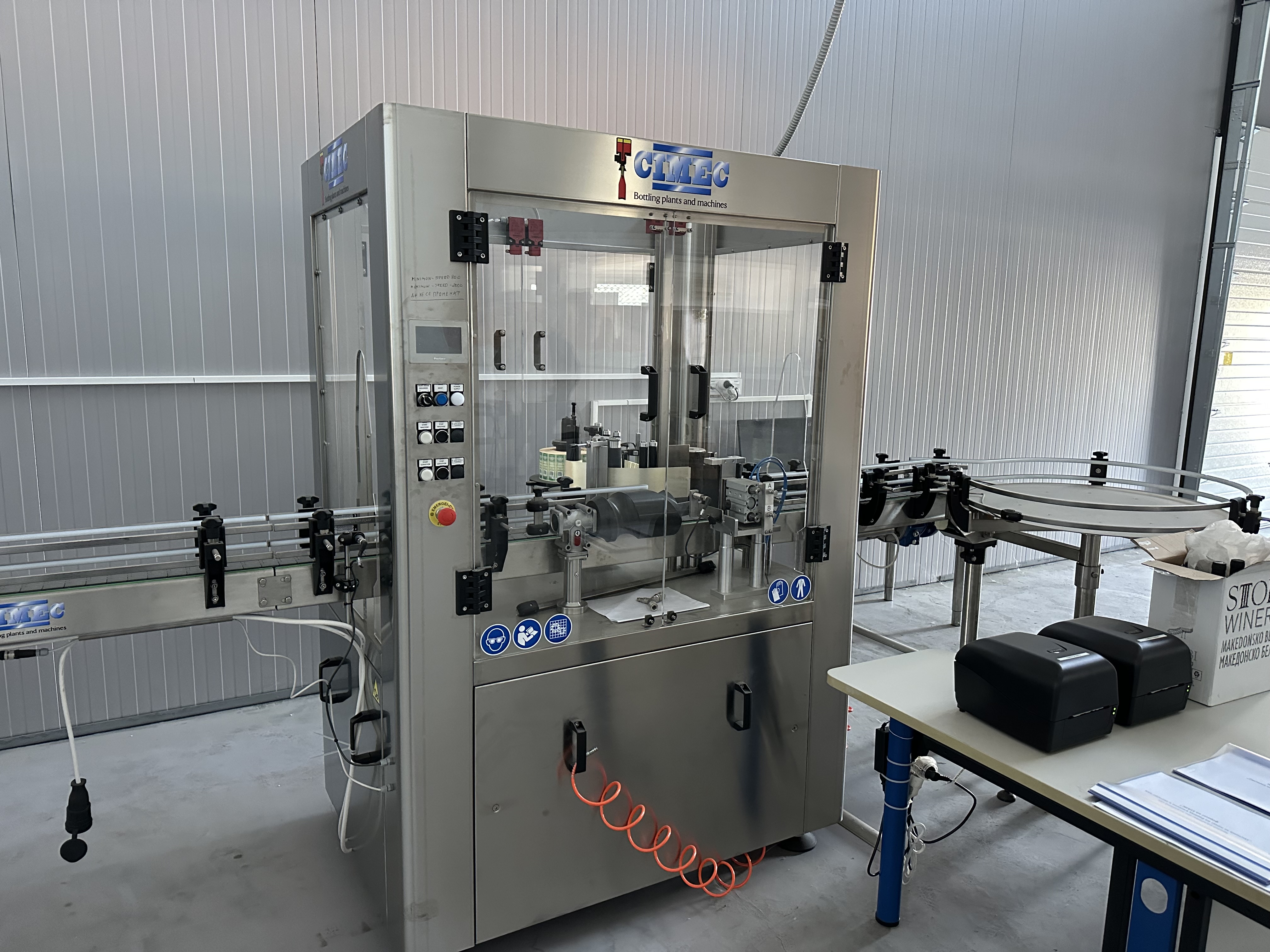 Etiqueteuse CIMEC Linear Labelling 2S