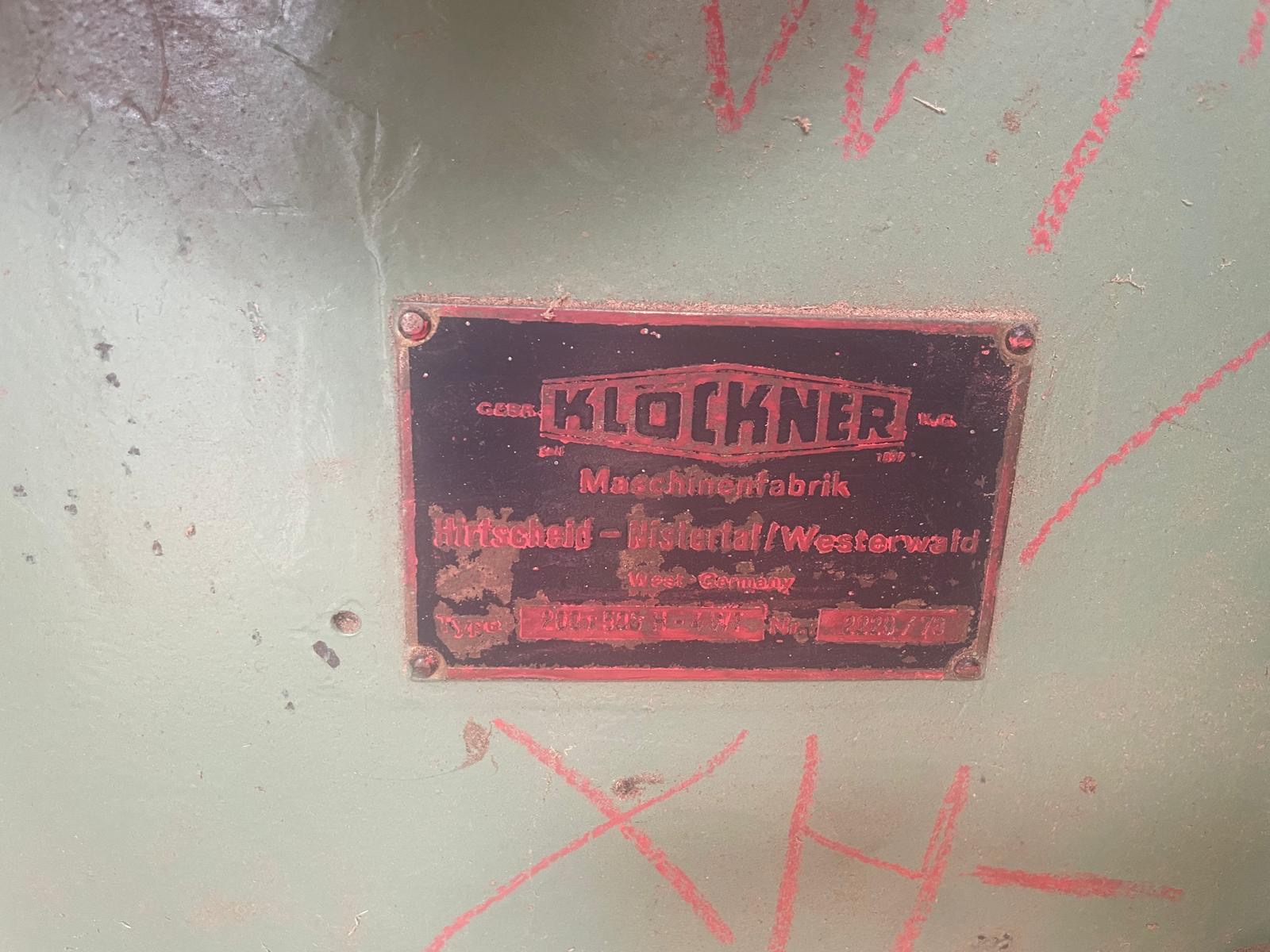 Ligne de production de placage Klockner 70 kW