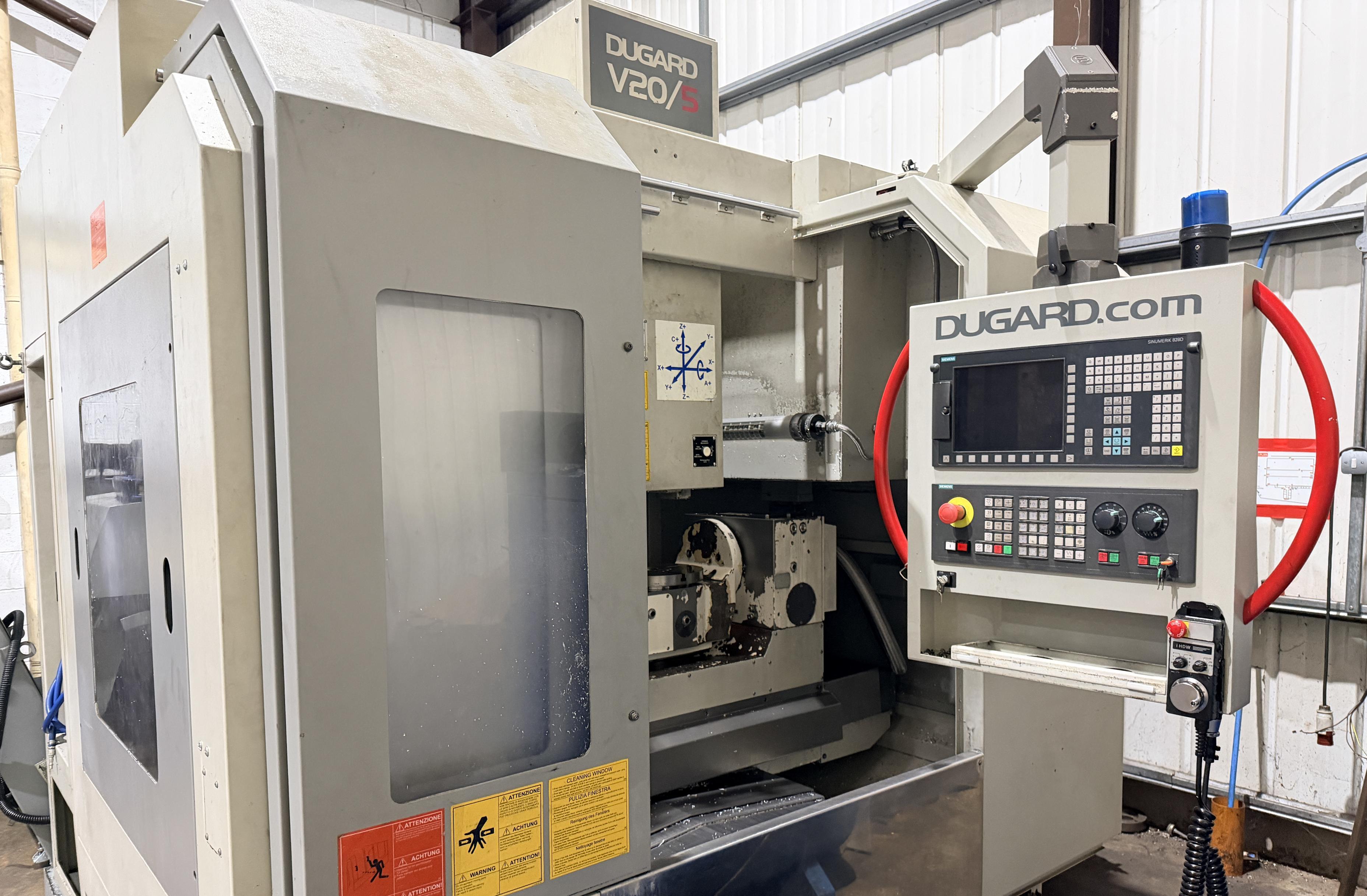 Centre d'usinage 5 axes Dugard V20-5