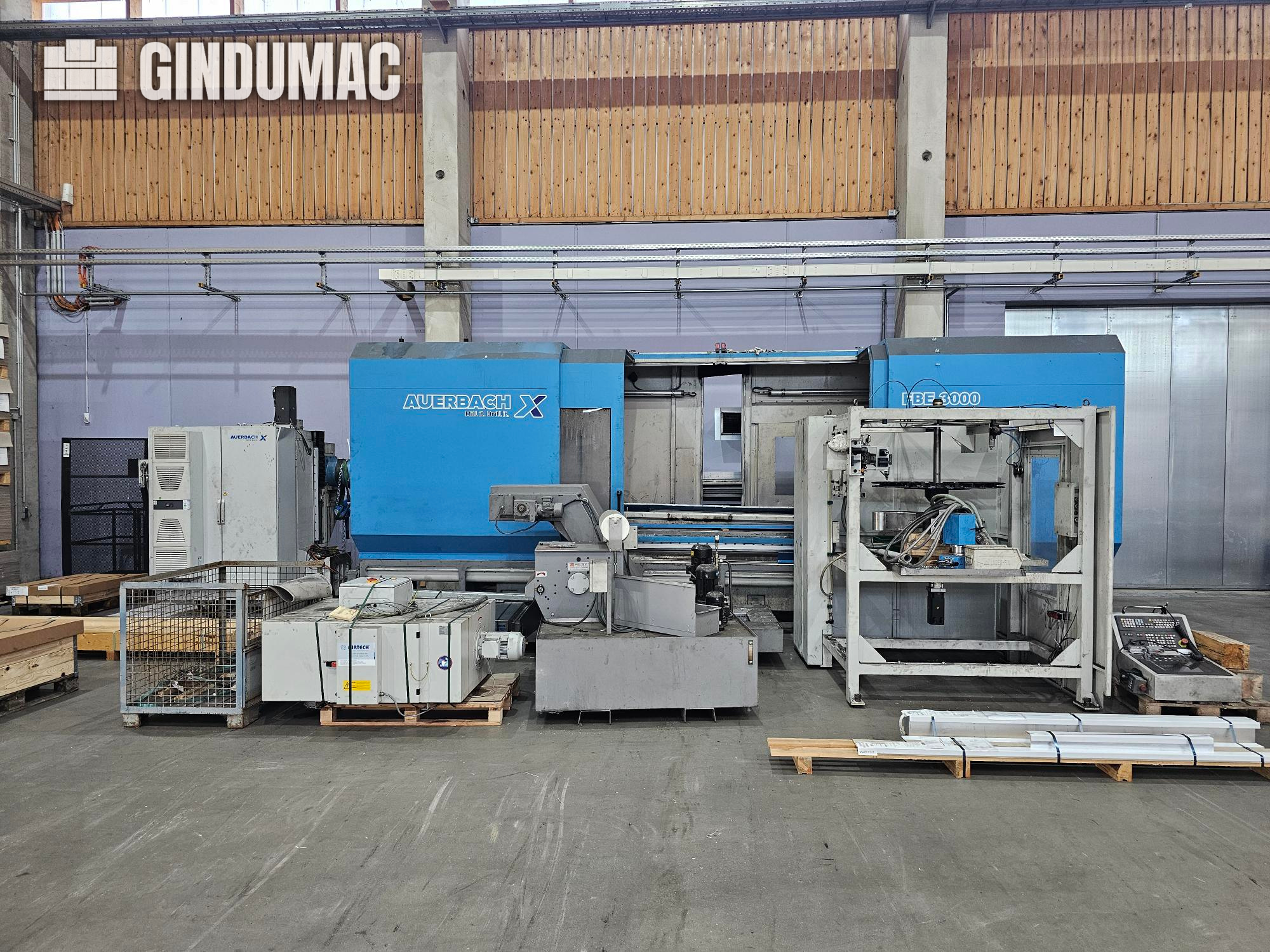 Fraiseuse cnc à banc fixe Auerbach FBE 3000 Bonne affaire