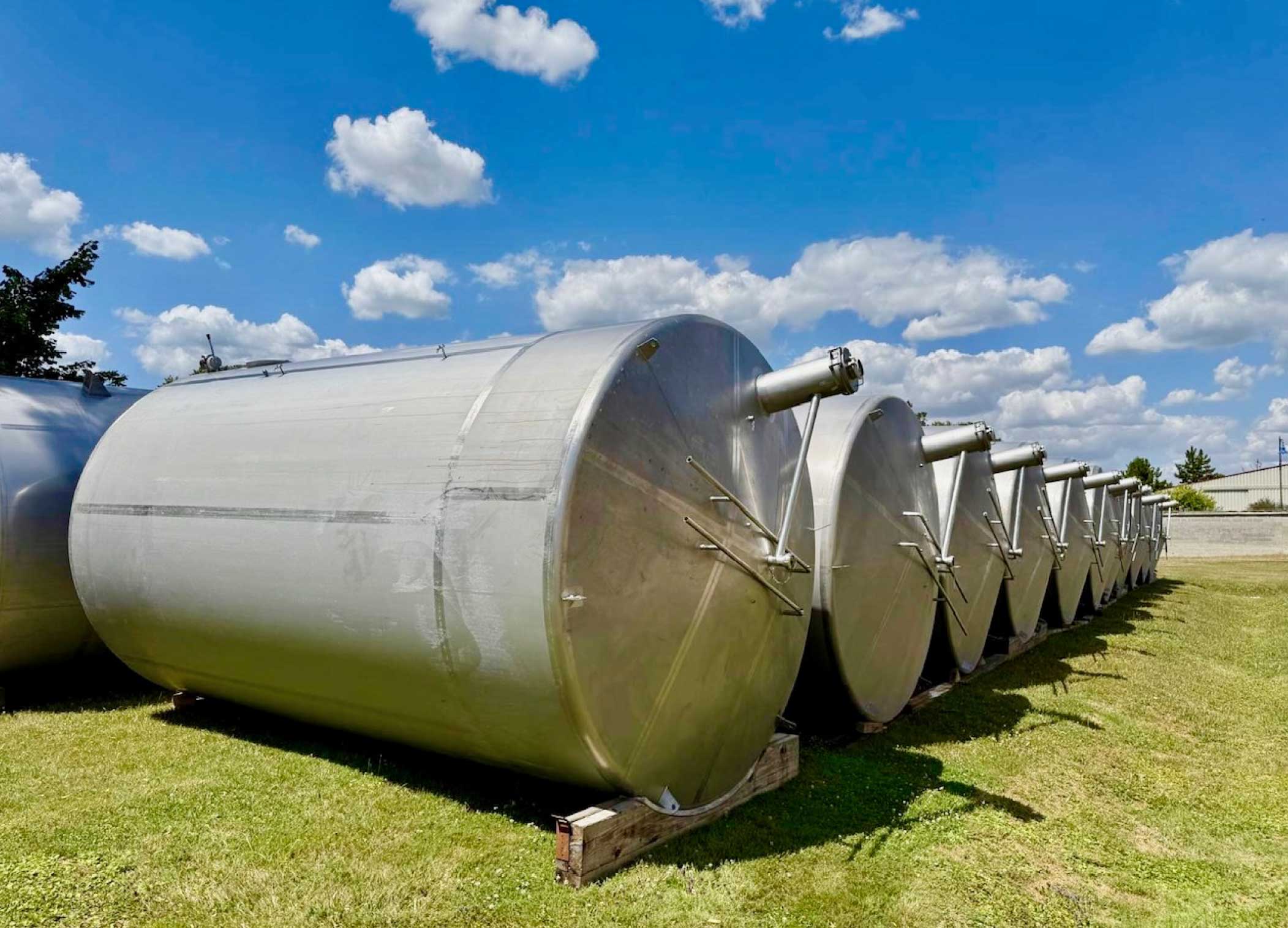 Cuve inox 316L - ALFA LAVAL - 30200 L - 27 unités