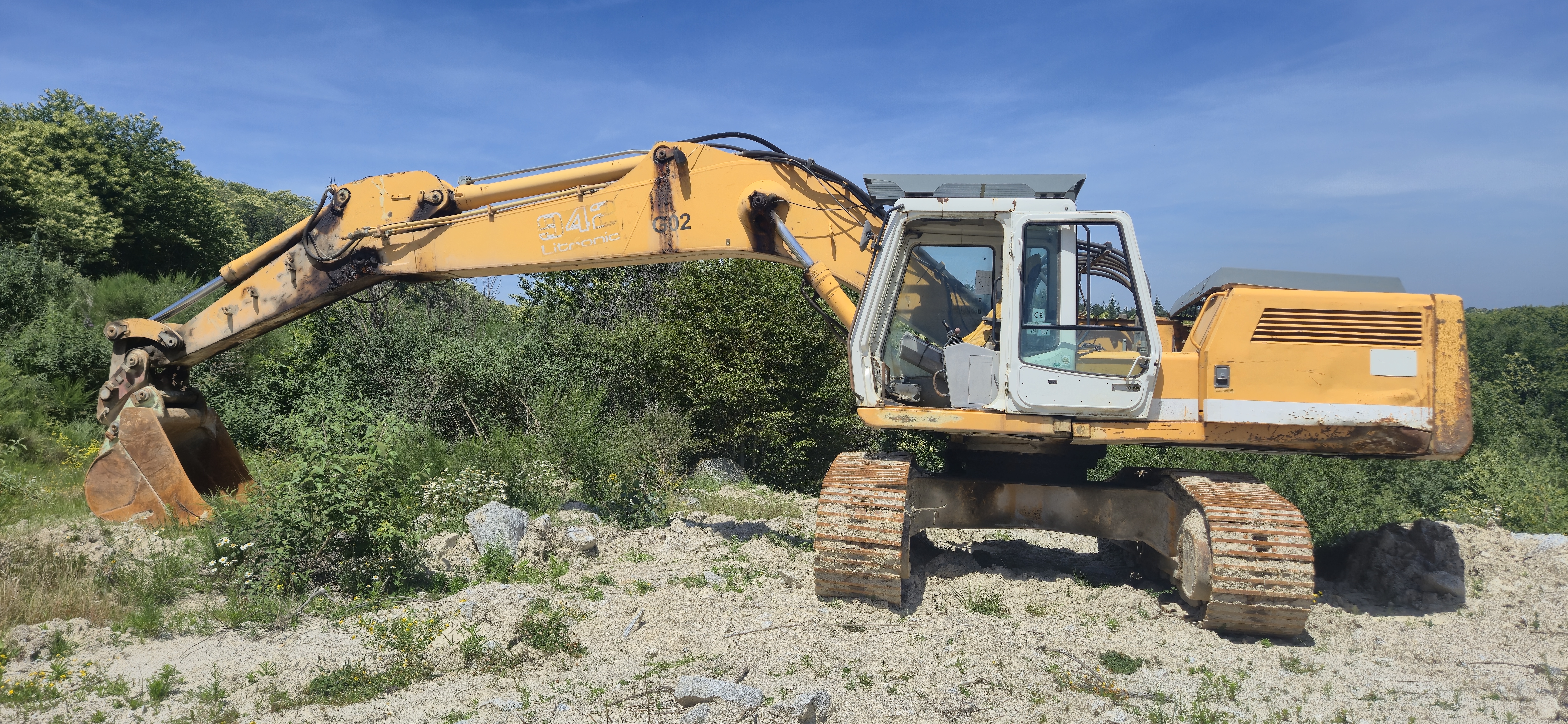 Pelle Gailleuse Liebherr R942 HDSL Litronic