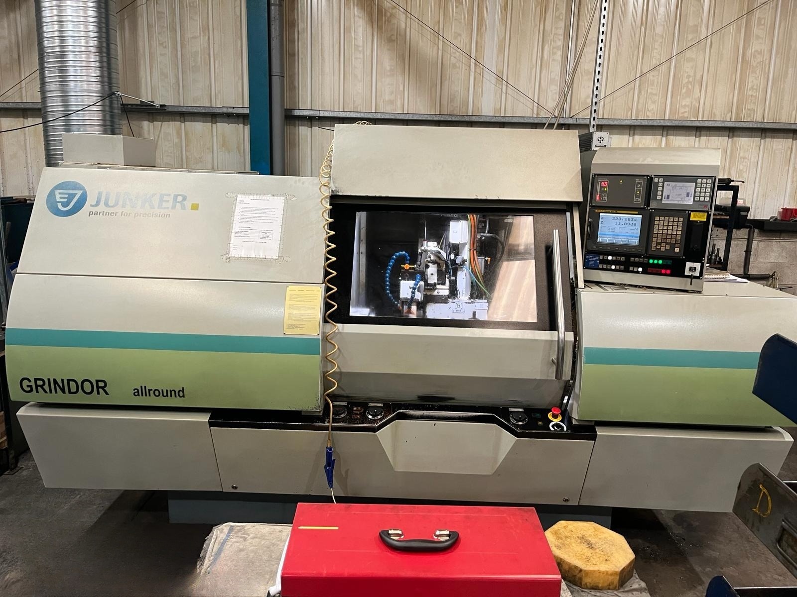 Rectifieuse cylindrique Junker GRINDOR allround