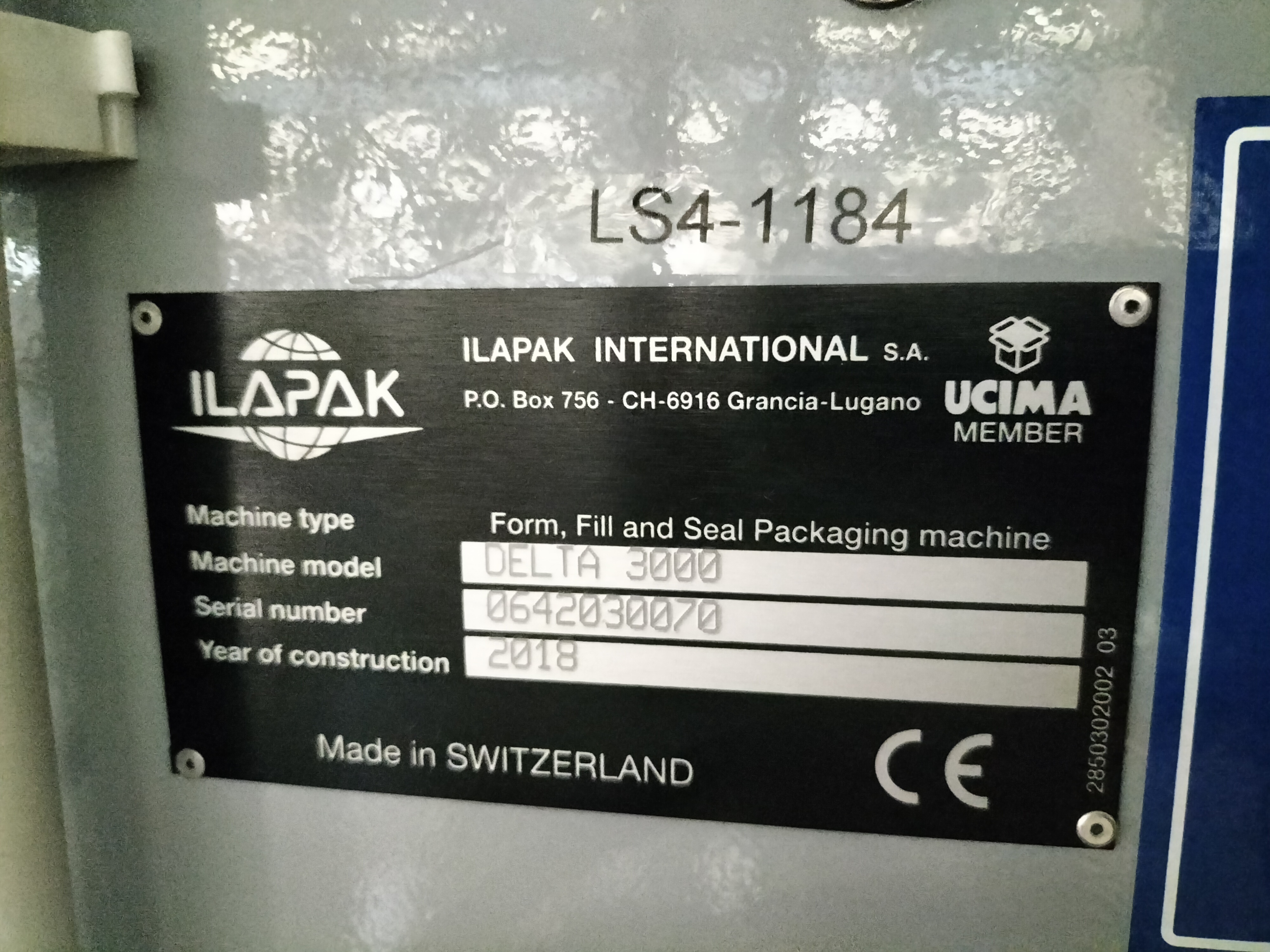 Soudeuse Ilapak Delta 3000 LDPE