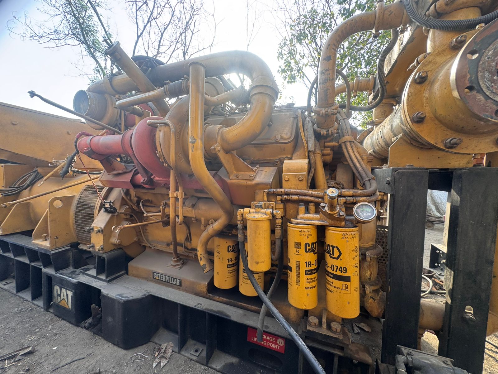CATERPILLAR (5) CAT 3412E GROUPE ÉLECTROGÈNE À VENDRE