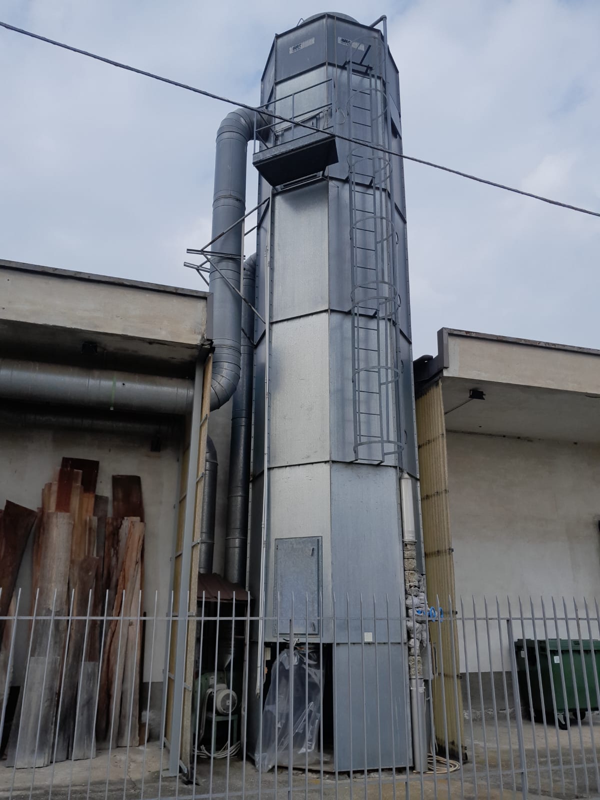 IMAS F8/24 PMP/2 Silos de filtration et de stockage F8/24 FMP/2 UTILISÉ