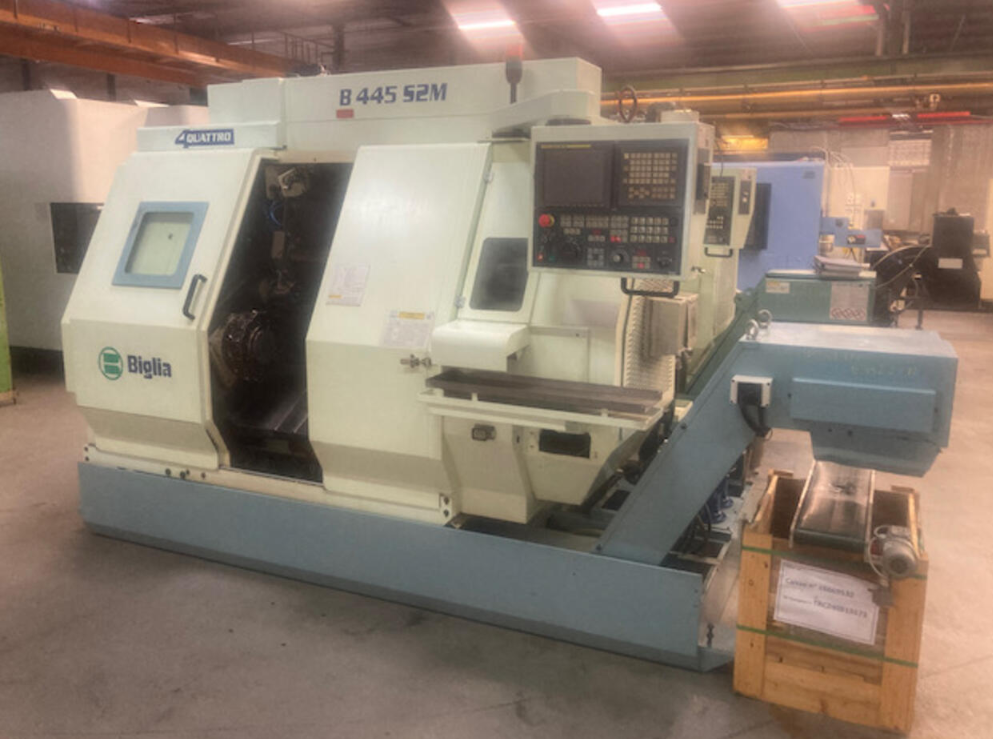 Tour motorisé cnc Biglia B445 S2M d'occasion