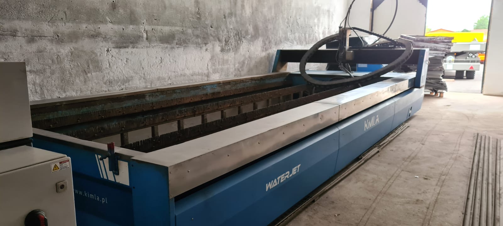 Machine de découpe jet d'eau Kimla 2060 Faible nombre d'heures