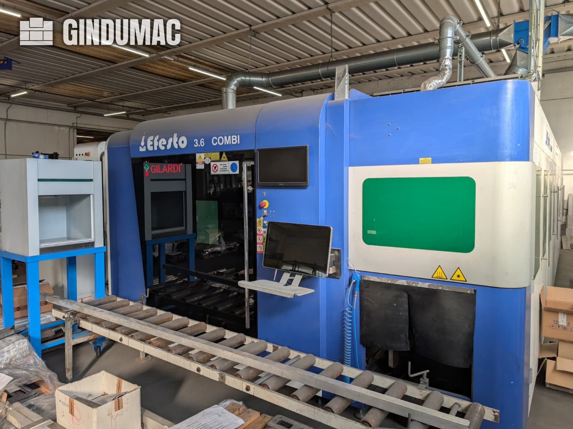 Machine de découpe laser GILARDI EFESTO 3.6