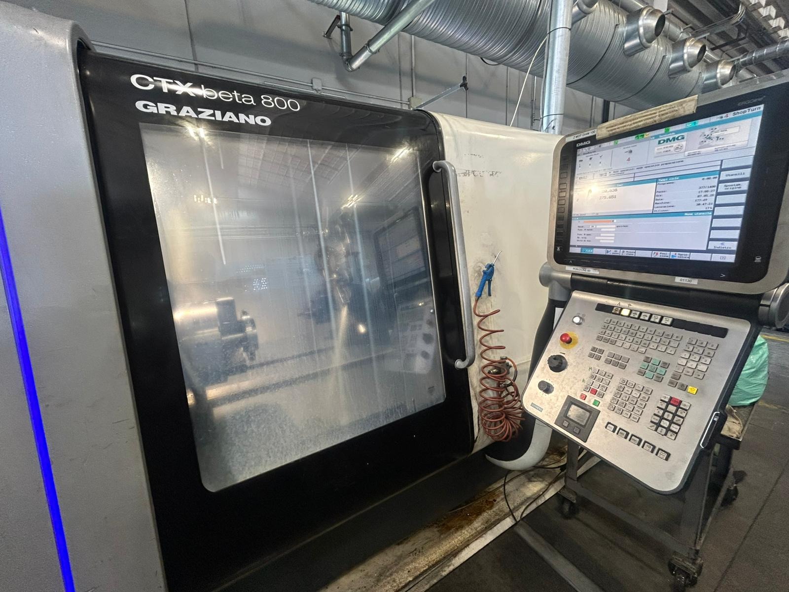 Tour motorisé cnc Graziano CTX BETA 800 d'occasion