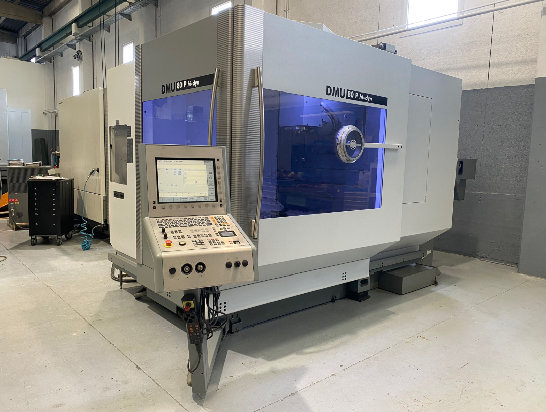 Centre d'usinage 5 axes DECKEL MAHO DMU 80 P Hi-dyn d'occasion