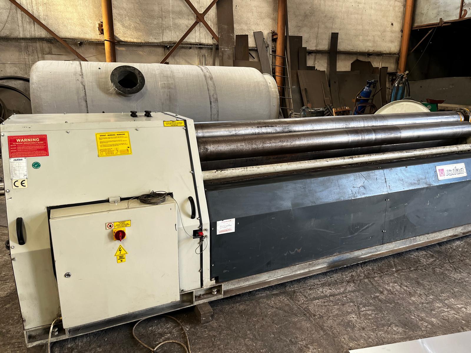 Rouleuse à 4 rouleaux Isıtan 4R HMS 3100/200 Bonne affaire