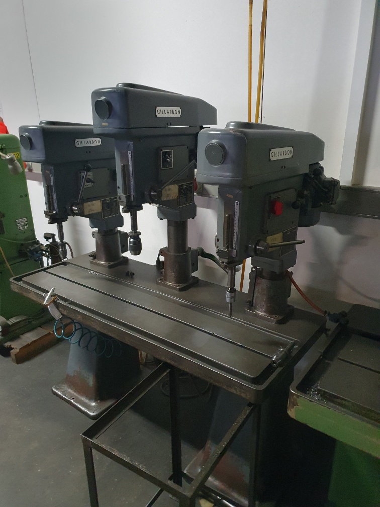 Perceuse multibroches, colonne, pilier Gillardon GTB15R