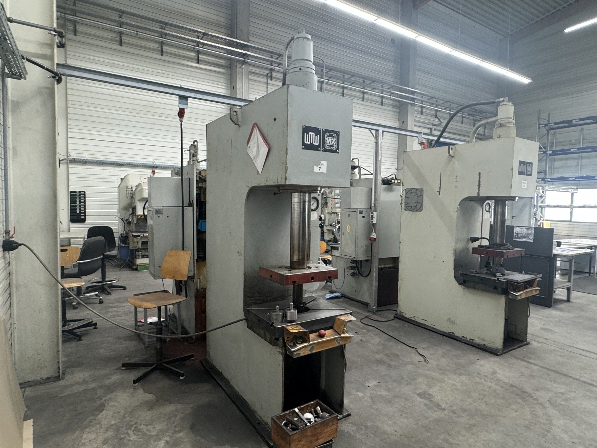 Presse hydraulique WMW Zeulenroda PYE 25 S1M