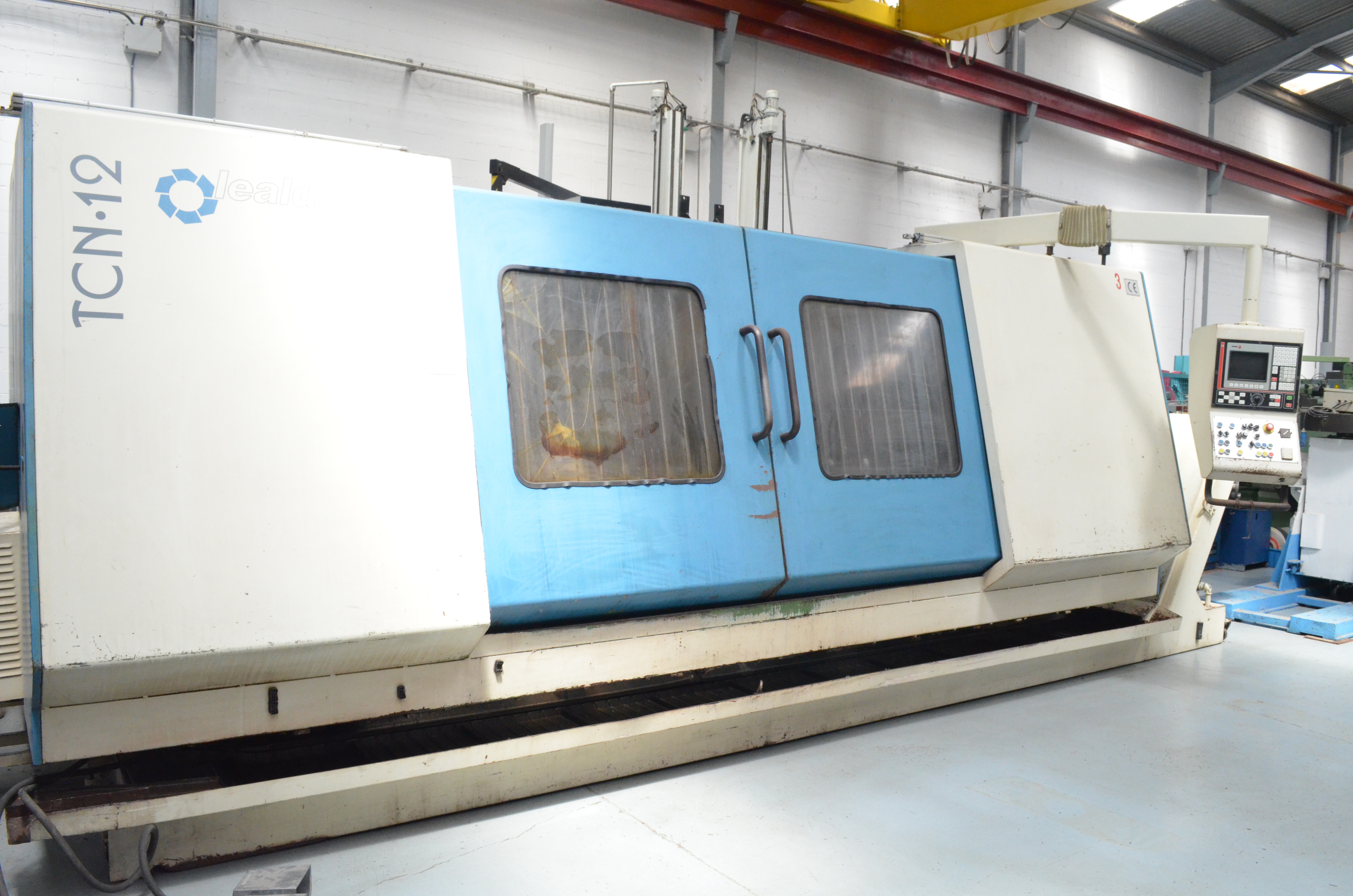 Tour CNC Lealde TCN-12 avec un diamètre de passe de 3000 mm