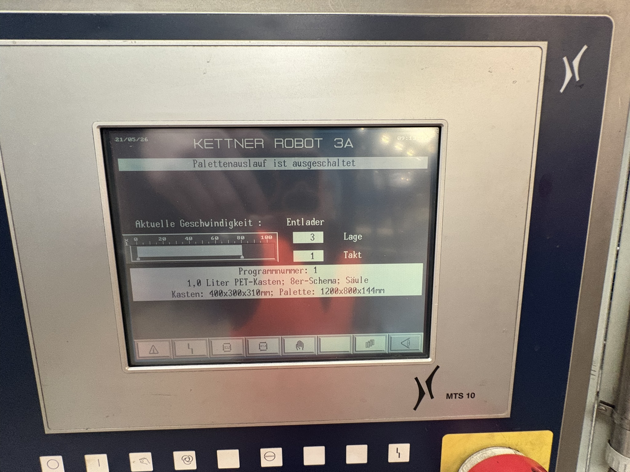 Dépallettiseur Krones Robot 3A (2003)