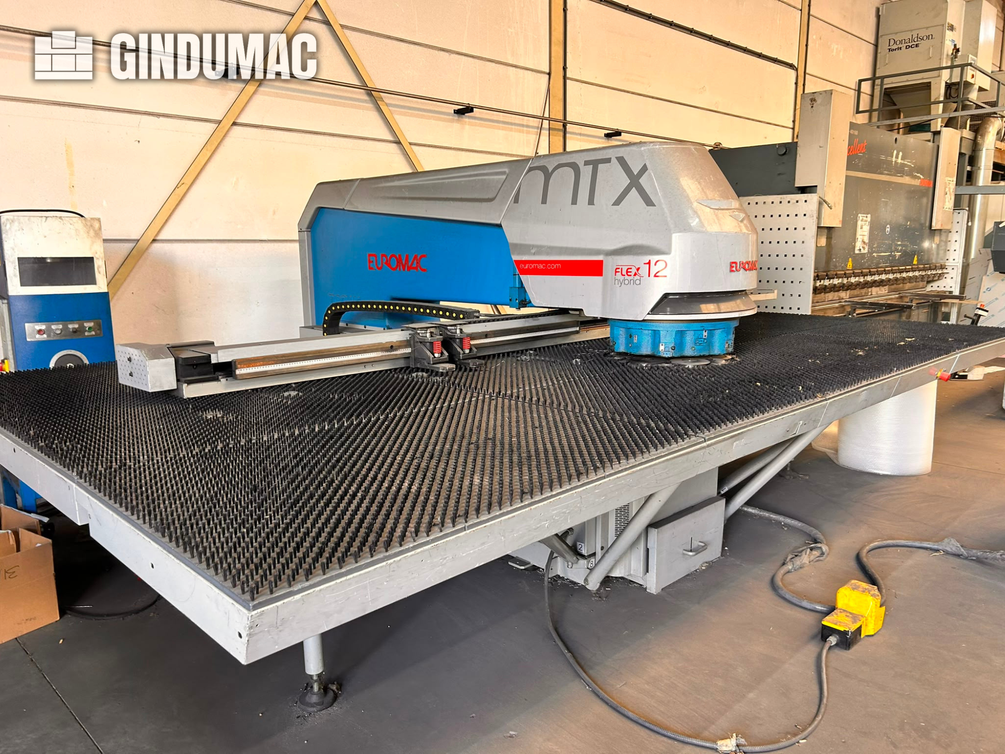Poinçonneuse CNC Euromac MTX FLEX 12 hybrid