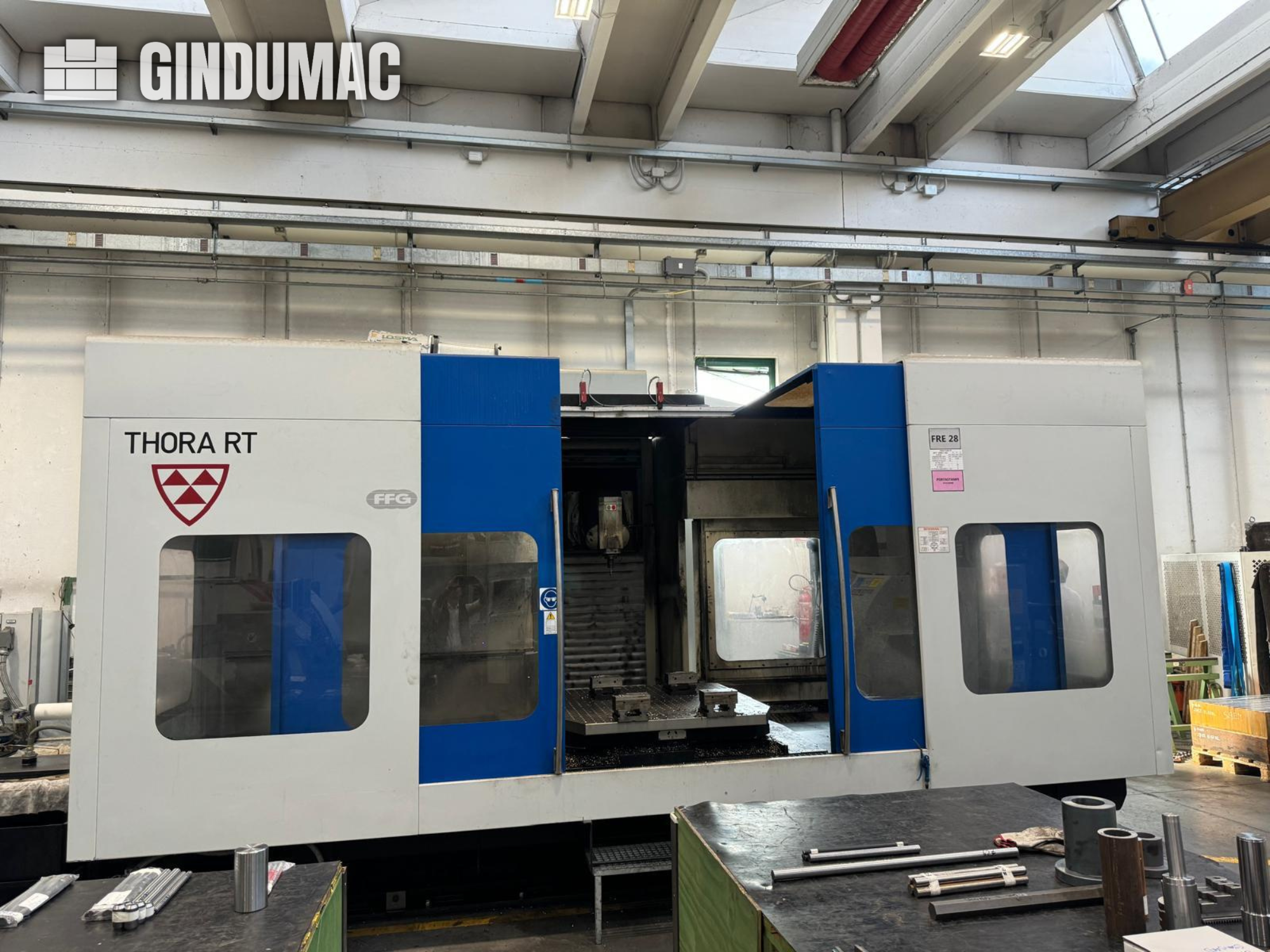 Fraiseuse cnc à banc fixe JOBS THORA RT