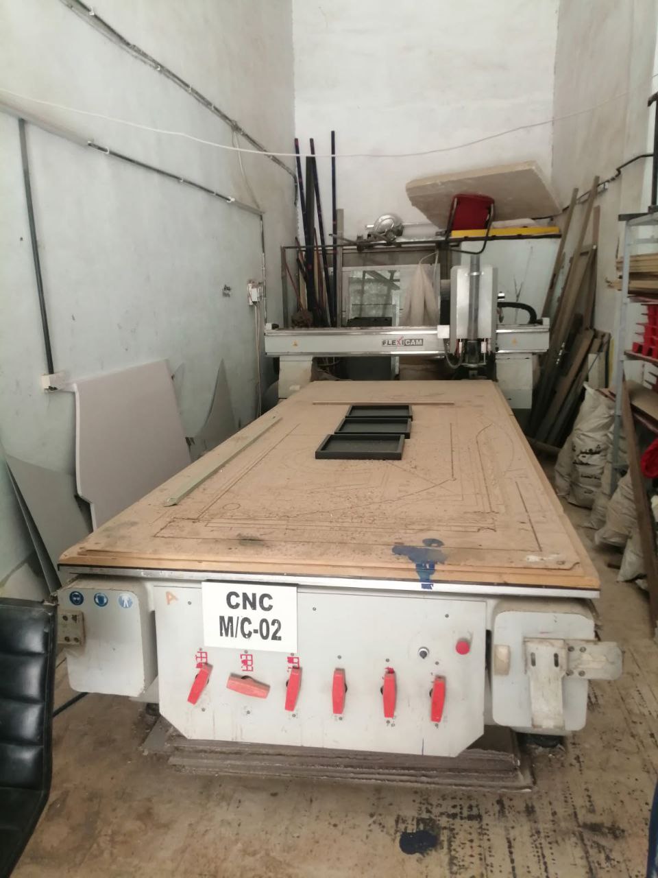 Défonceuse Flexi Cam M/C02 4x1,5 CNC Hot deal