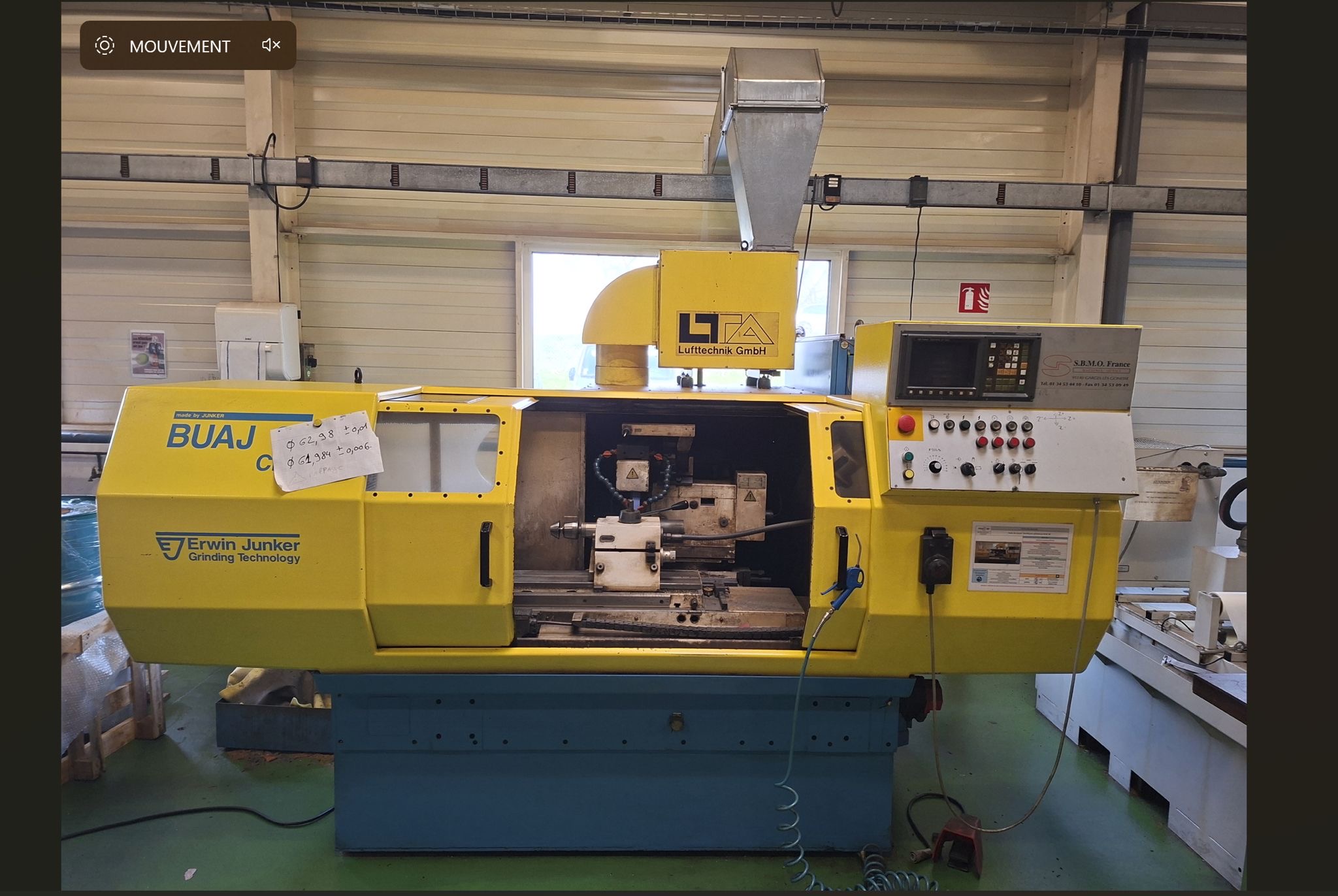 Rectifieuse cylindrique ERWIN JUNKER BUAJ 30CN