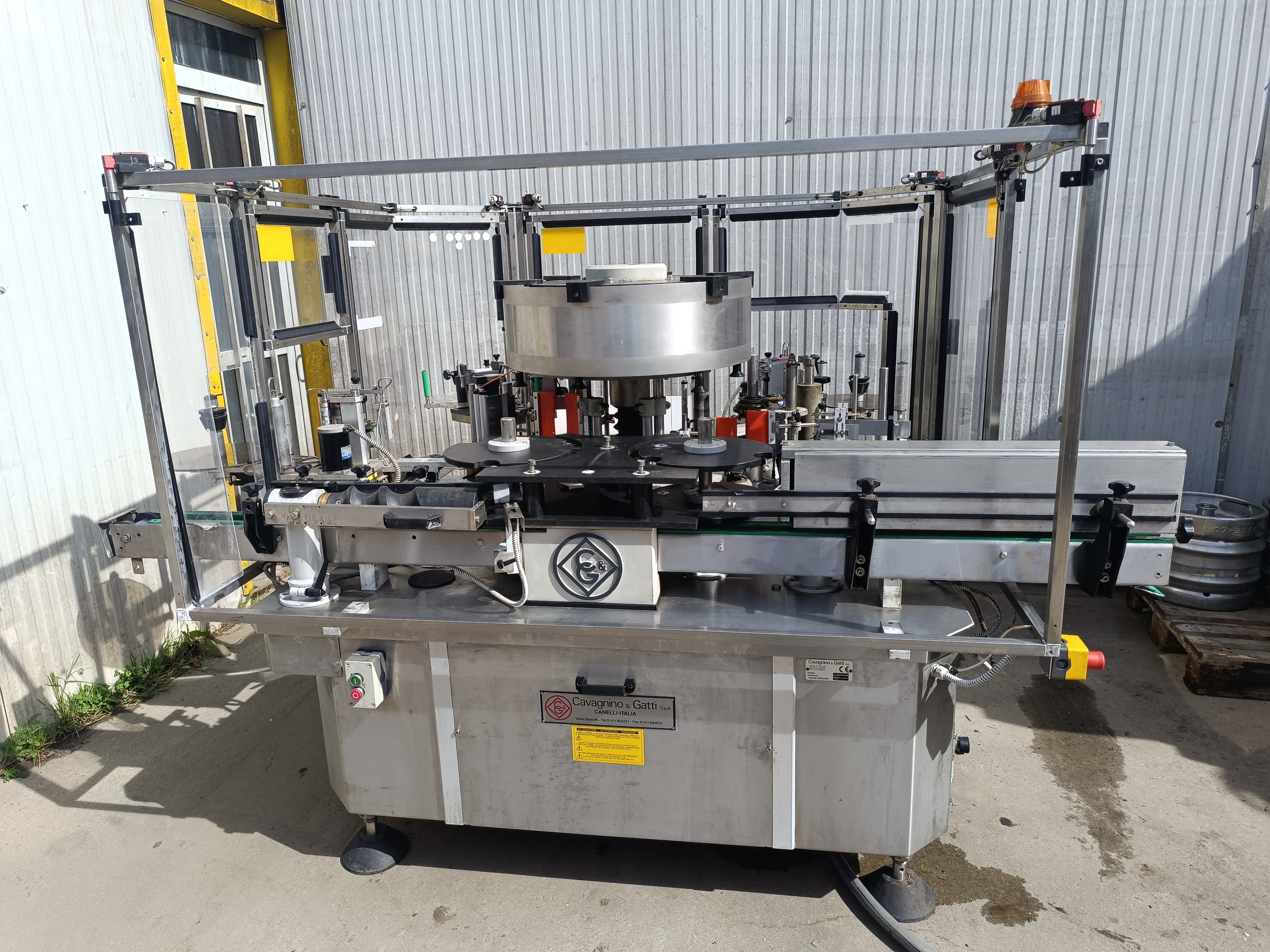 Etiqueteuse Cavagnino & Gatti Modele CG 80 - 2 NPS