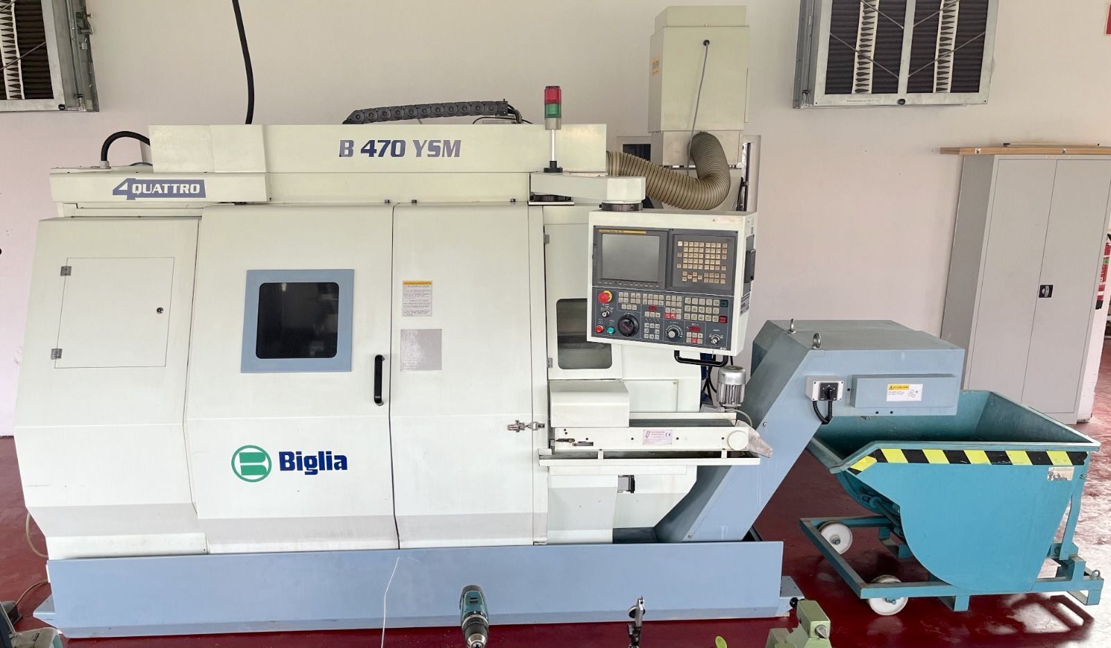 Tour motorisé cnc Biglia B 470 YSM d'occasion