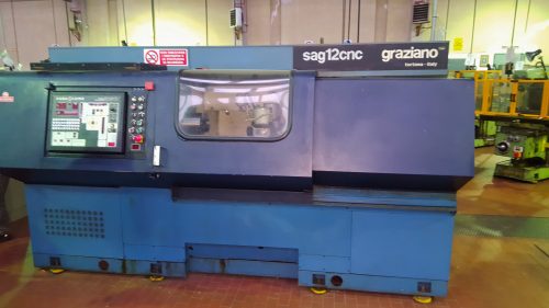 Tour cnc avec outils fixes Graziano SAG 12 CNC d'occasion