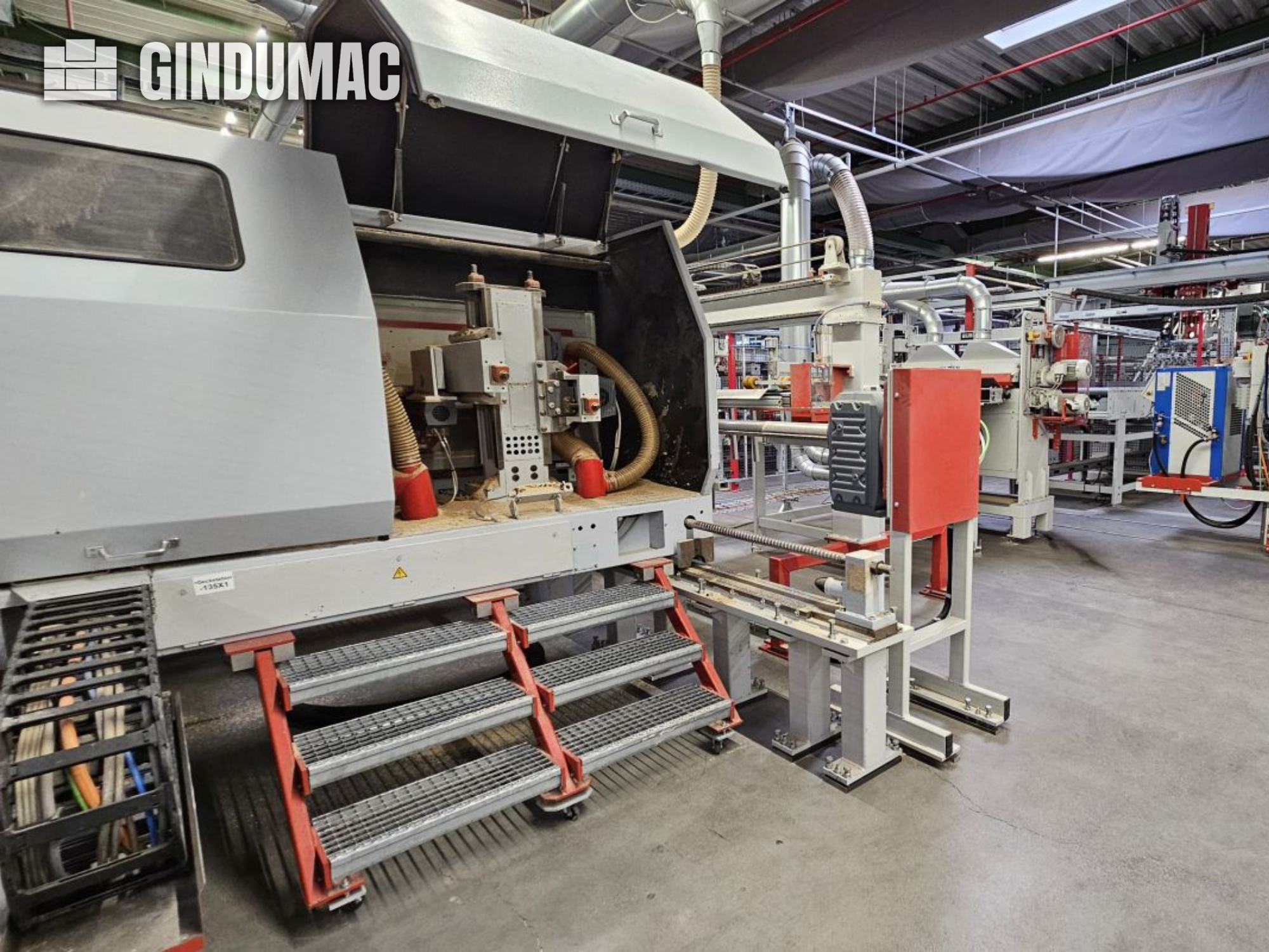 BURKLE Optima 1428/50 Ligne de travail du bois complète