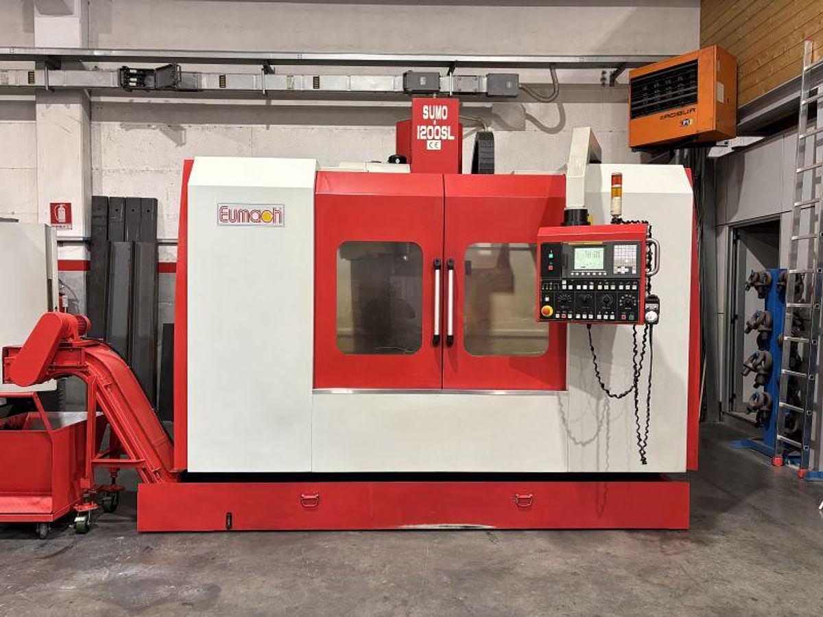 Centre d'usinage vertical EUMACH SUMO 1200 L d'occasion