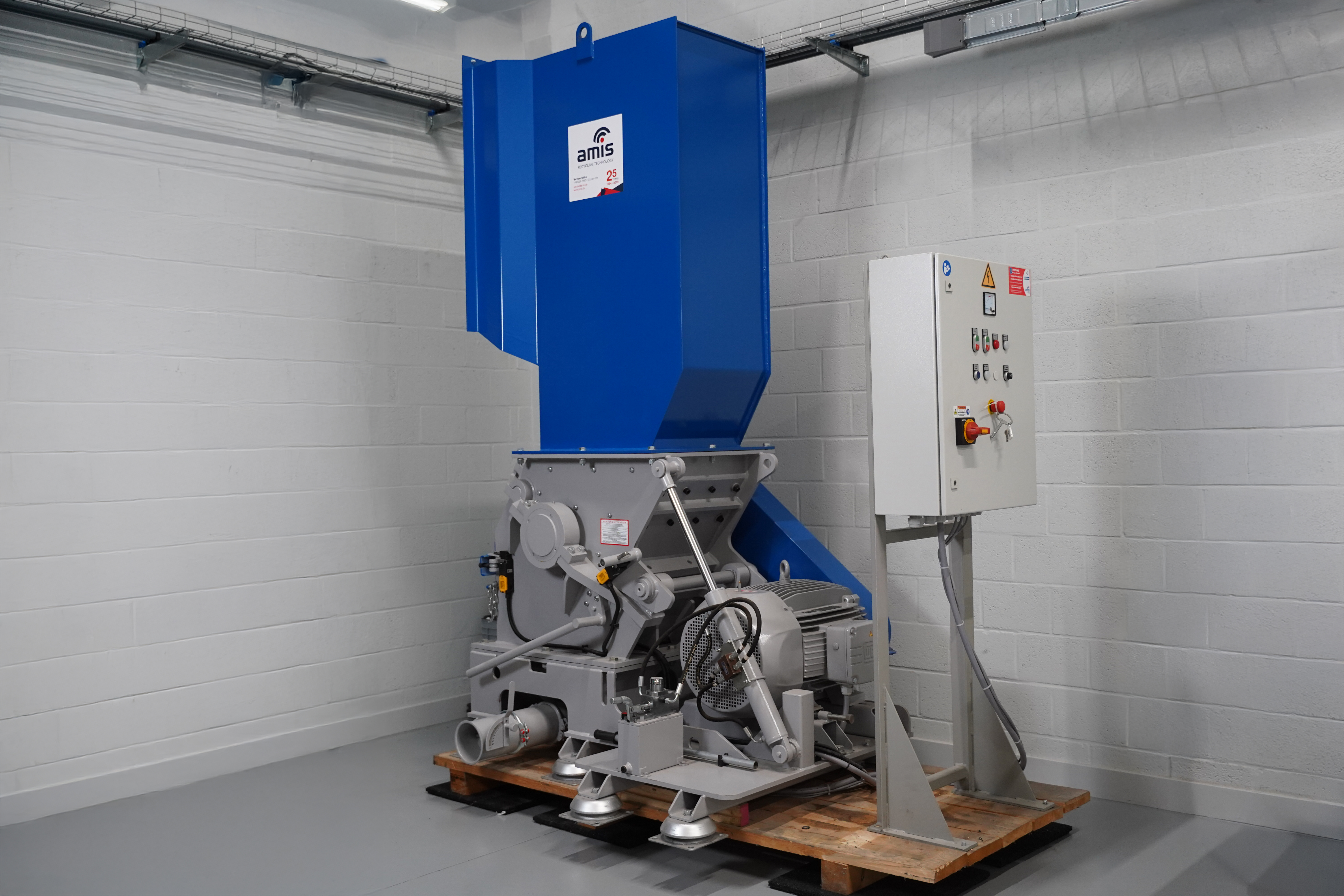 Machine de recyclage plastique ZERMA GSE 500/500