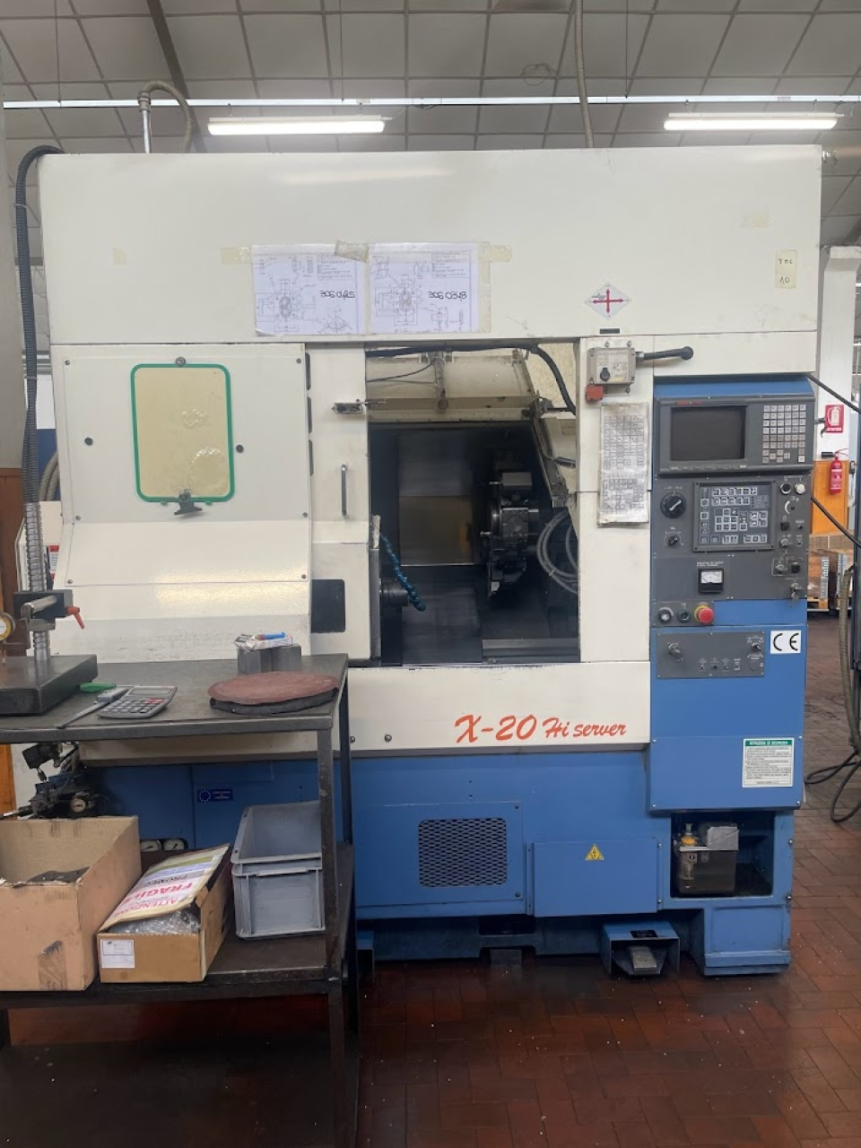 Tour motorisé CNC TAKAMAZ X20 Hi Server d'occasion