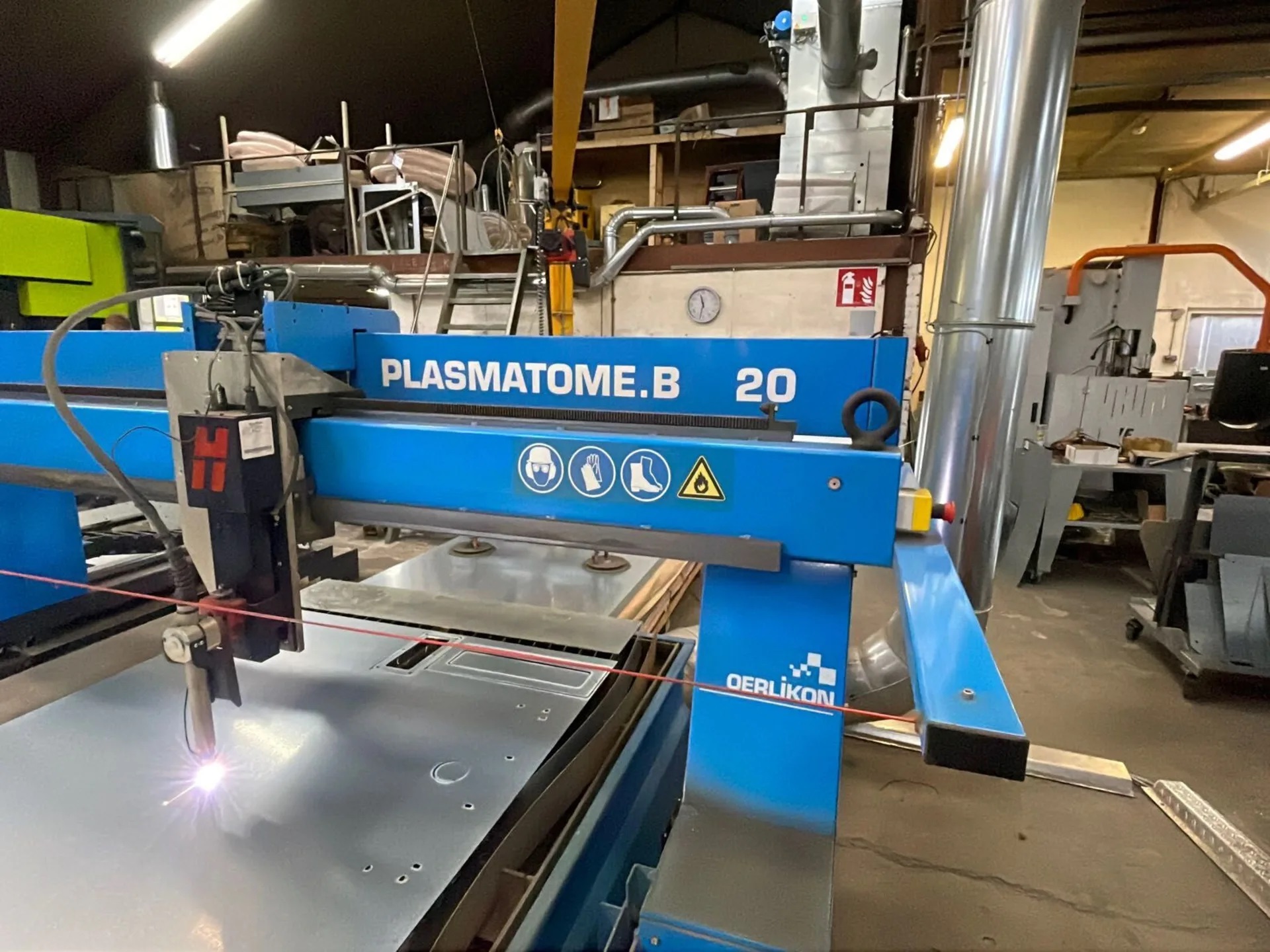 Machine de découpe plasma / gaz Air Liquide Plasmatome 20B