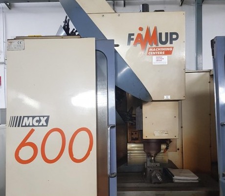 Centre d'usinage vertical Famup MCX 600 d'occasion