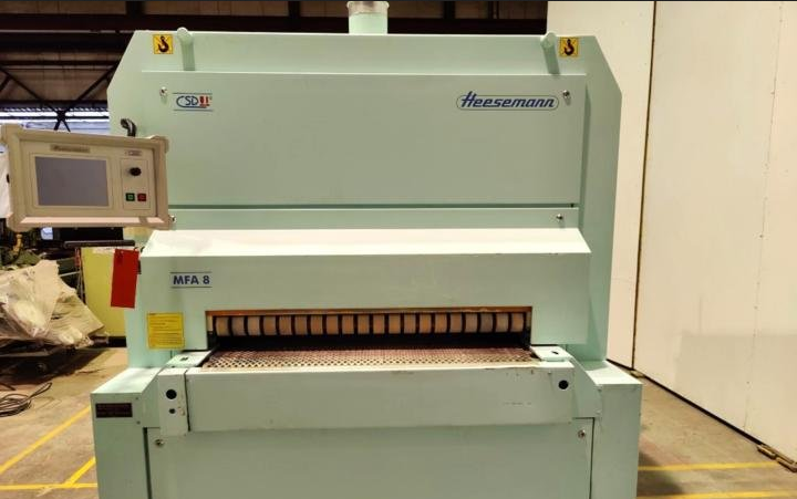 Ponceuse calibreuse large bande Heesemann MFA 8 - EA 2
