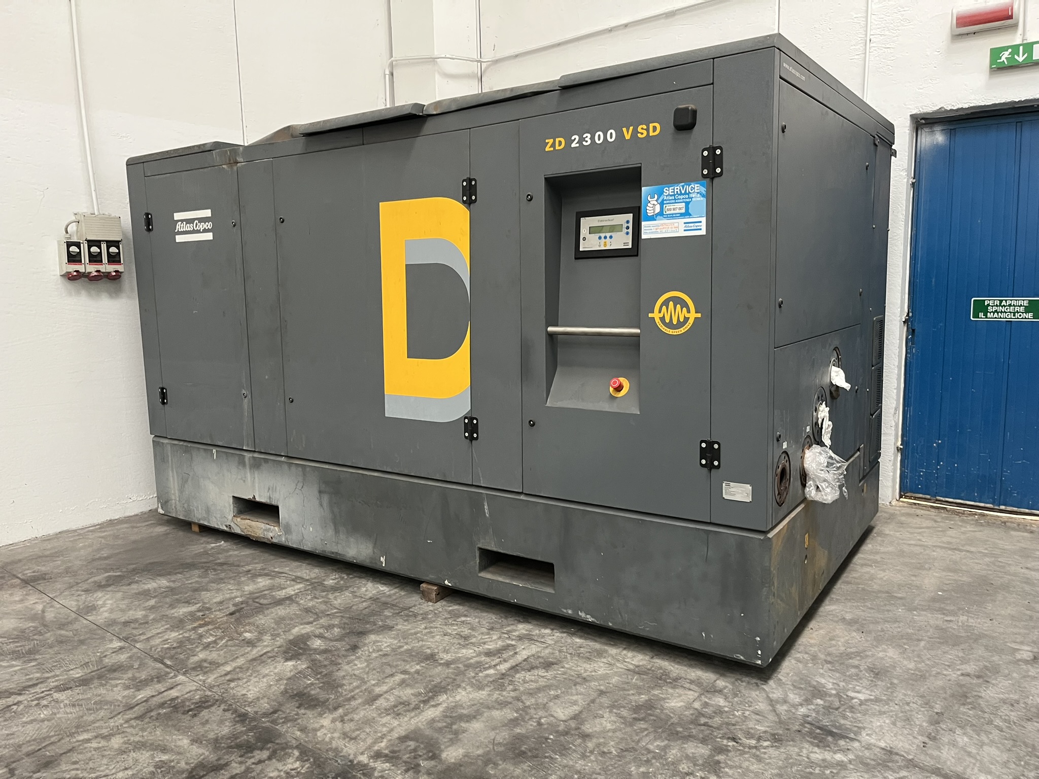 Compresseur ATLAS Copco ZD2300VSD