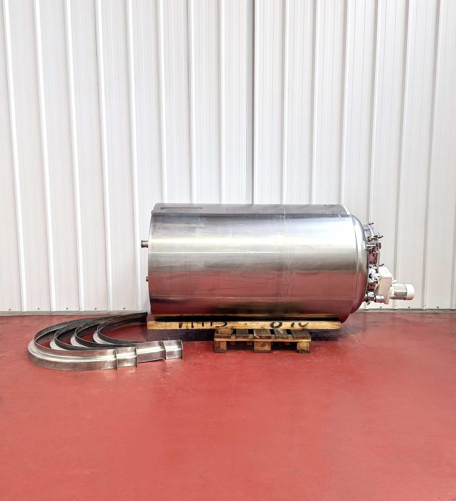 Boccard - Réacteur inox 1100 L