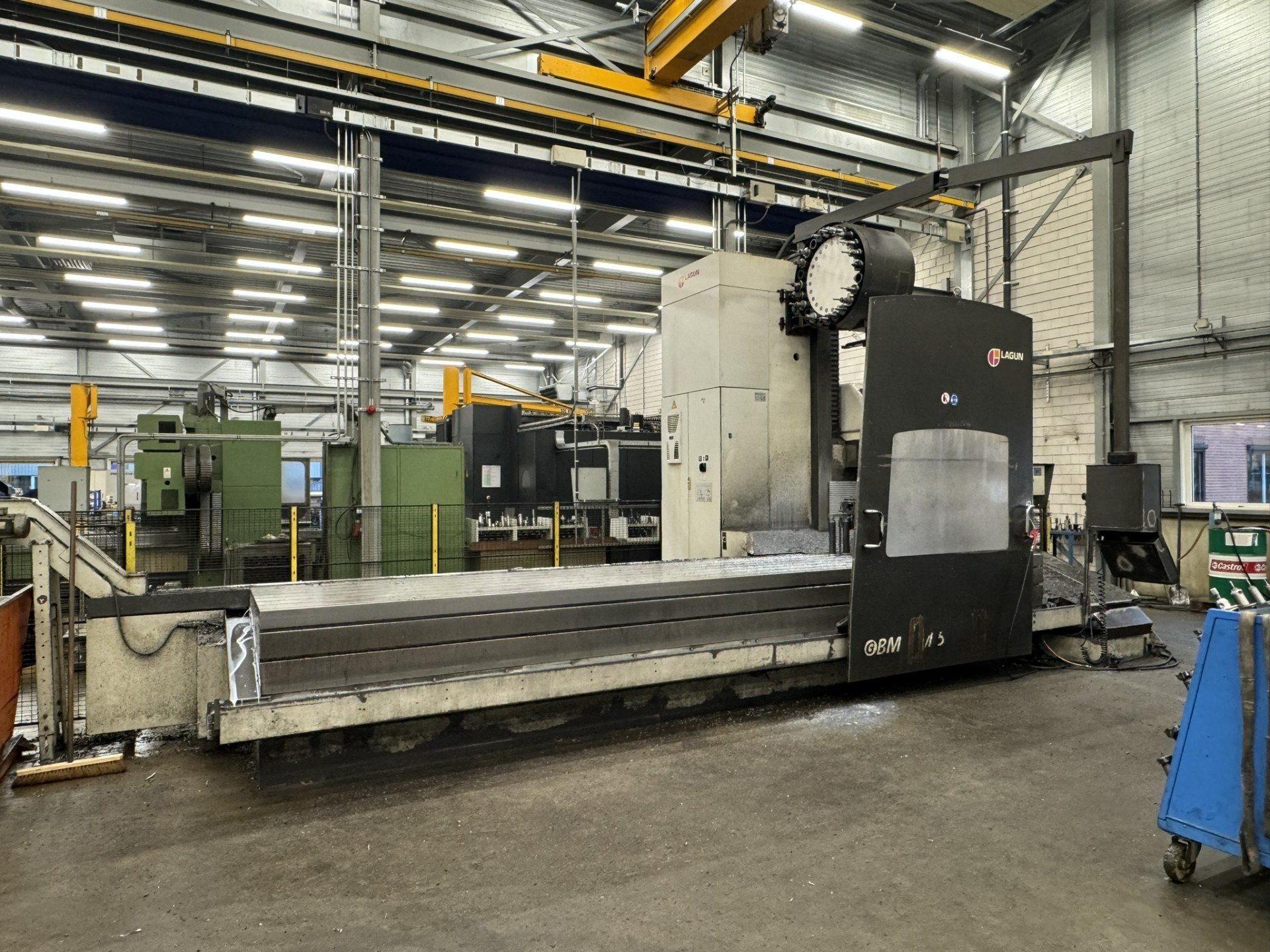 Fraiseuse cnc à banc fixe Lagun Goratu GBM CM5