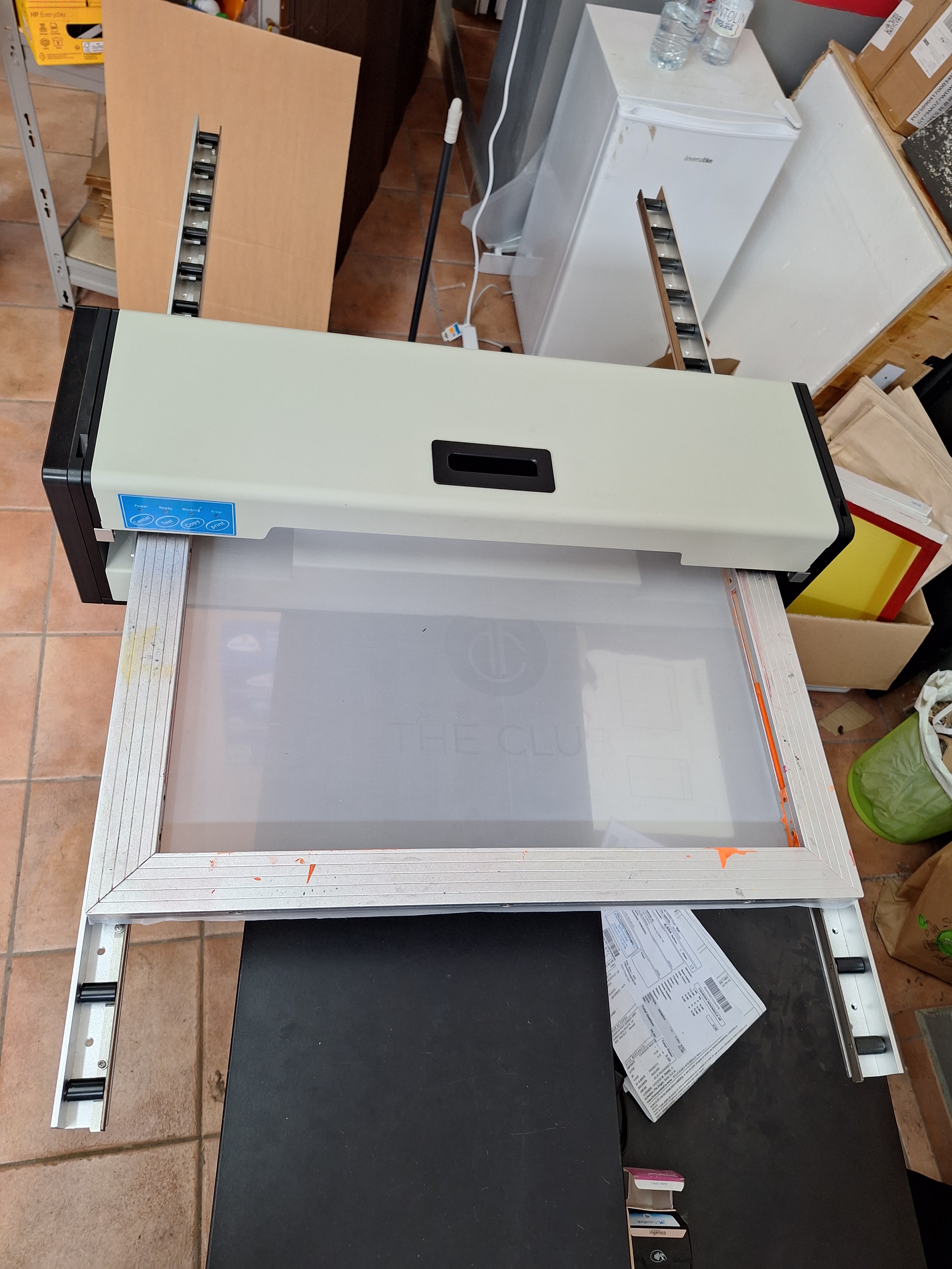 Imprimante sérigraphique Henan Vodafone Digital Screen Maker AMD550A Hot deal