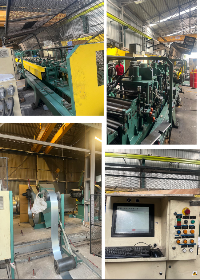 Machine de tôlerie Hayes SWP 1 250 STUD MILL Roll Form Line
