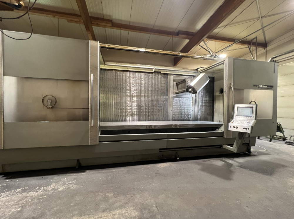 Centre d'usinage à montant mobile DECKEL MAHO DMF 360 Linear d'occasion