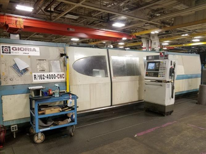 Rectifieuse cylindrique GIORIA R 162 4000 X 450 CNC d'occasion