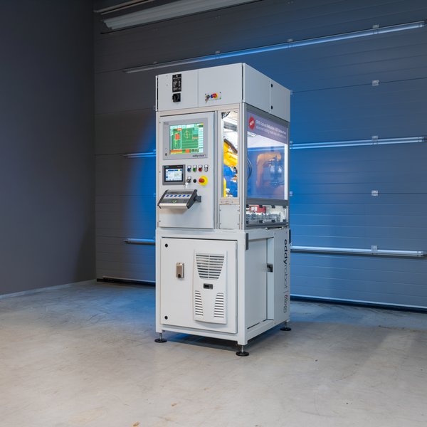 Système automatisé de test de fissures par courant de Foucault ibg NDT Technology Système automatisé de contrôle des fissures par courant de Foucault