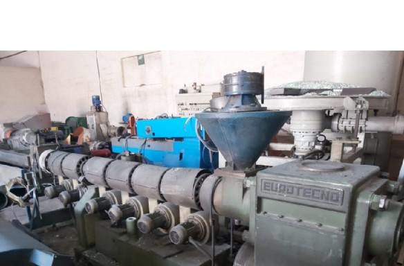 Extrudeuse monovis Eurotecno 90 Ø 33 L/D